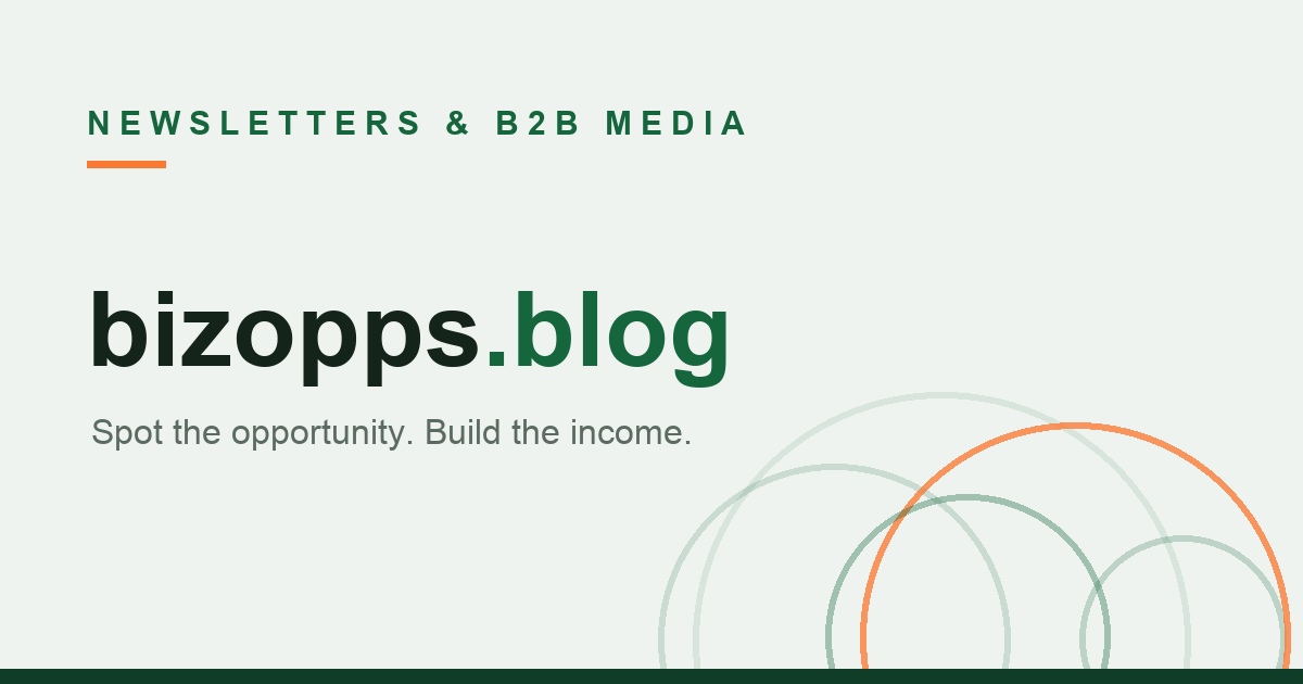 bizopps.blog — Newsletters & B2B Media