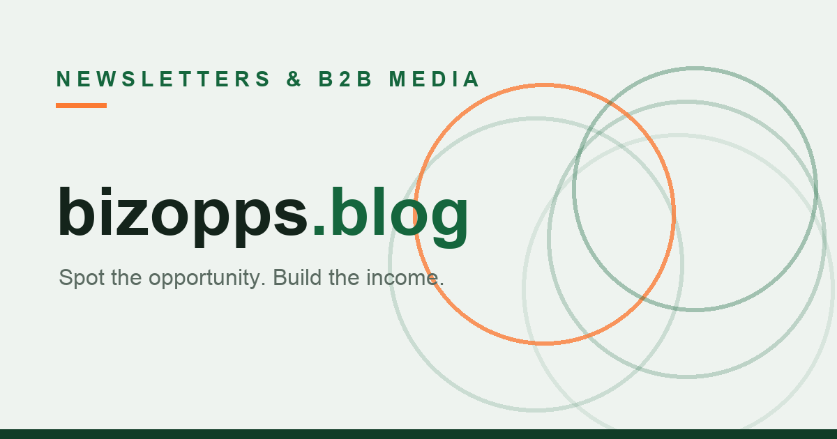 bizopps.blog — Newsletters & B2B Media